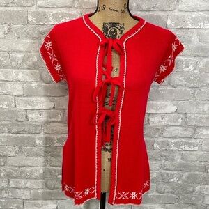 Penrose Vintage Tie Cardigan